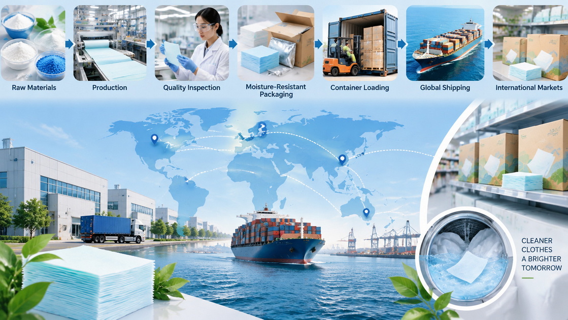 Global Private Label Detergent Sheets Supply Chain Global Private Label Detergent Sheets Supply Chain