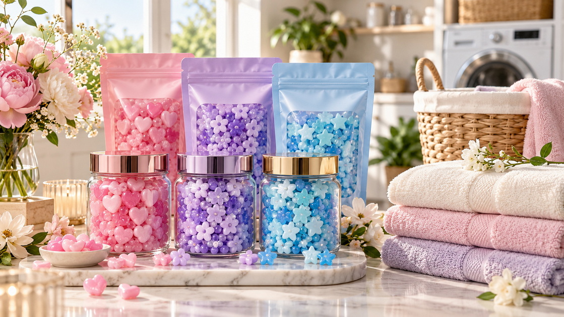 Premium Laundry Scent Beads Retail Display Premium Laundry Scent Beads Retail Display