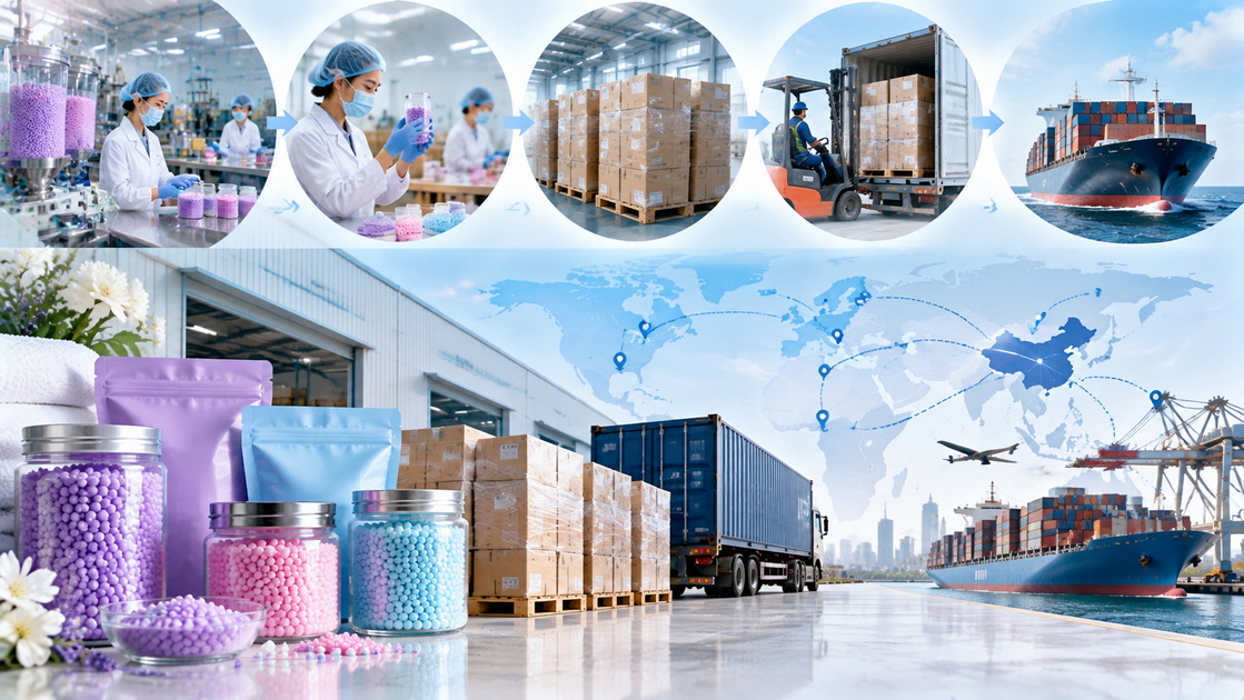Global Laundry Scent Beads Supply Chain Global Laundry Scent Beads Supply Chain