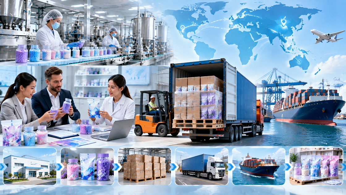 Global Private Label Laundry Scent Beads Supply Chain Global Private Label Laundry Scent Beads Supply Chain