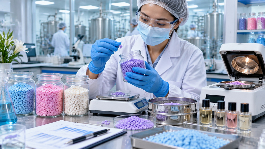 Laundry Beads Quality Control Inspection Laundry Beads Quality Control Inspection