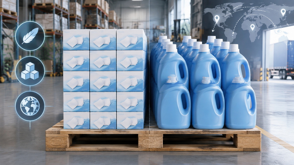 Laundry Detergent Packaging And Shipping Efficiency Laundry Detergent Packaging And Shipping Efficiency