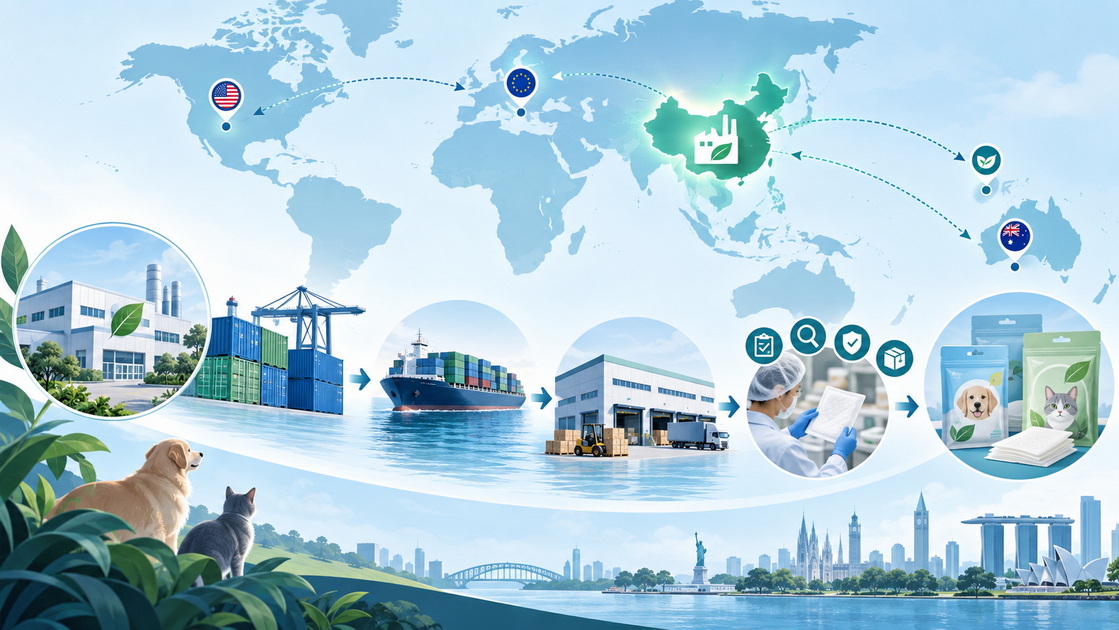 Global Shower Sheet Supply Chain Global Shower Sheet Supply Chain