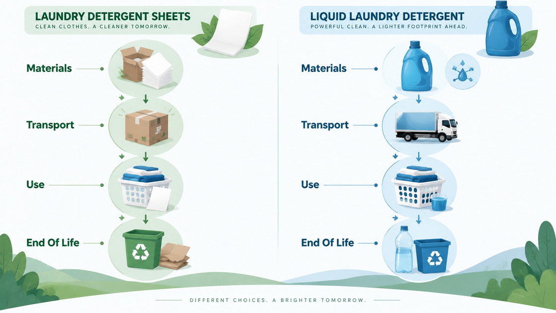 Laundry Packaging Lifecycle Laundry Packaging Lifecycle