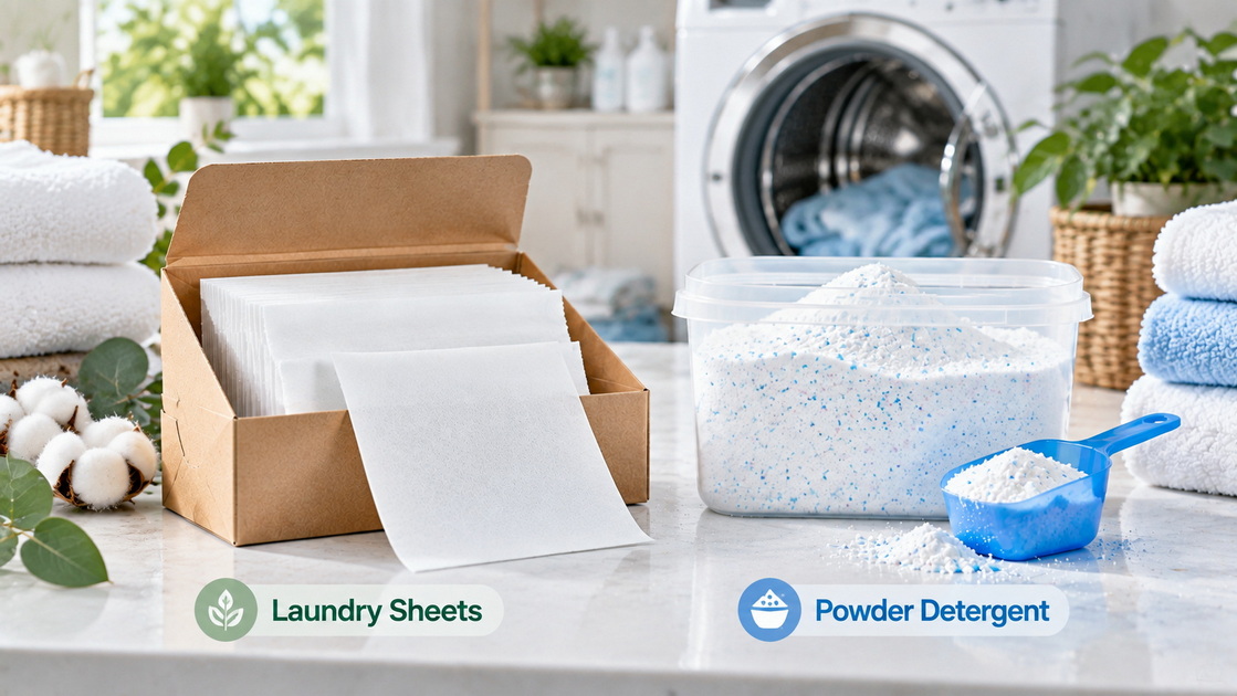 Eco Laundry Sheets And Powder Detergent Comparison Eco Laundry Sheets And Powder Detergent Comparison