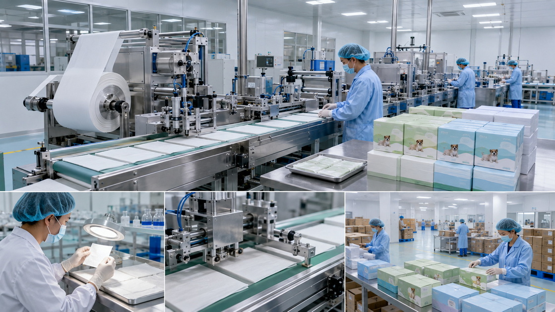Pet Shampoo Sheet Manufacturing Facility Pet Shampoo Sheet Manufacturing Facility