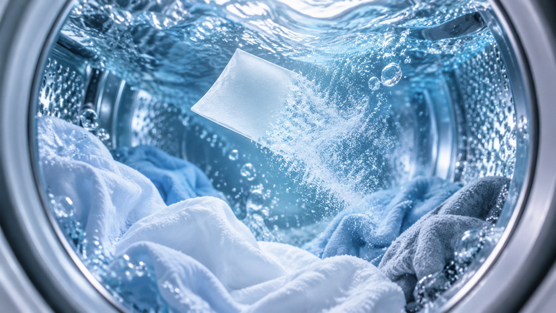 Cold Water Laundry Sheet Dissolution Test Cold Water Laundry Sheet Dissolution Test