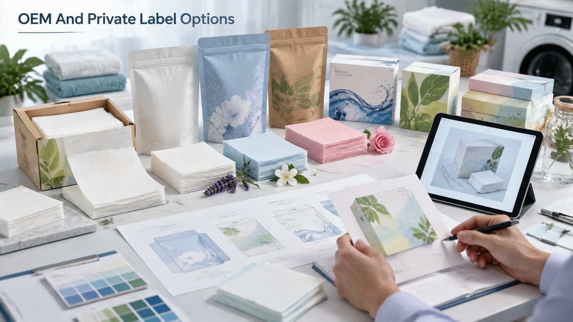 Laundry Sheets OEM Customization Options Laundry Sheets OEM Customization Options
