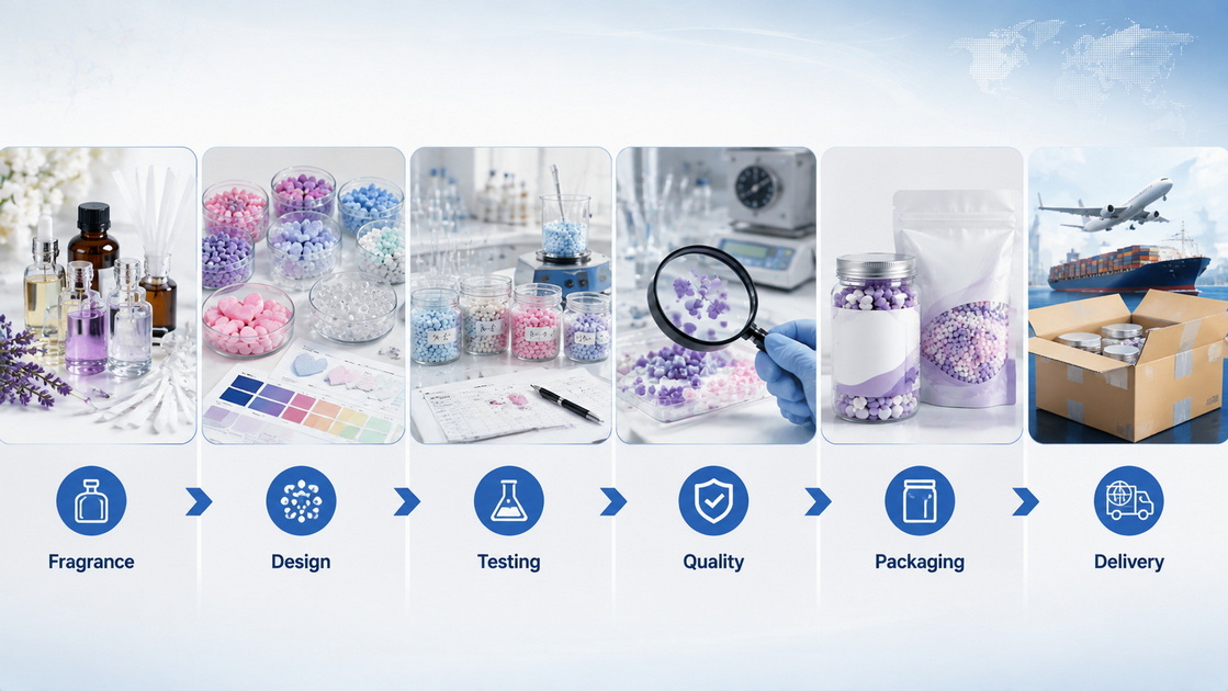 Custom Laundry Scent Beads OEM ODM Process Custom Laundry Scent Beads OEM ODM Process