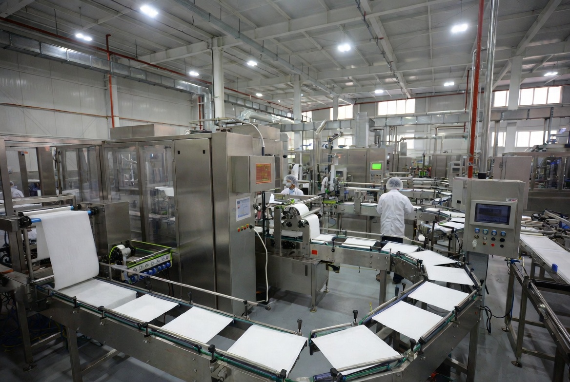 Laundry Sheets Production Line Dây chuyền sản xuất tấm giặt