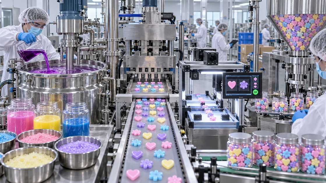 Shaped Laundry Beads Manufacturing Process Shaped Laundry Beads Manufacturing Process