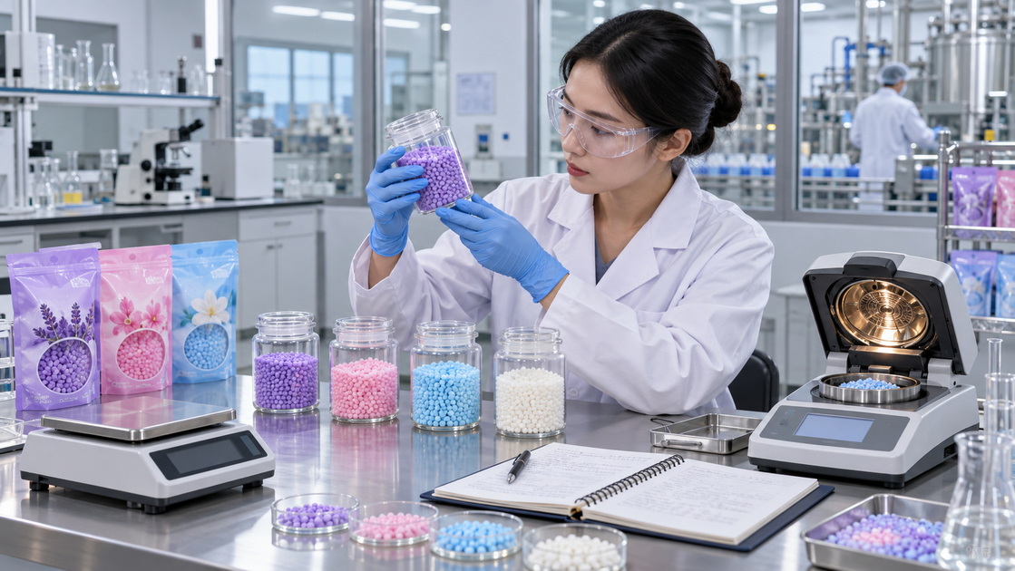 Laundry Scent Beads Quality Control Inspection Laundry Scent Beads Quality Control Inspection