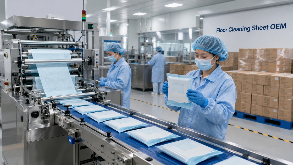 Floor Cleaning Sheet Manufacturing Facility Floor Cleaning Sheet Manufacturing Facility