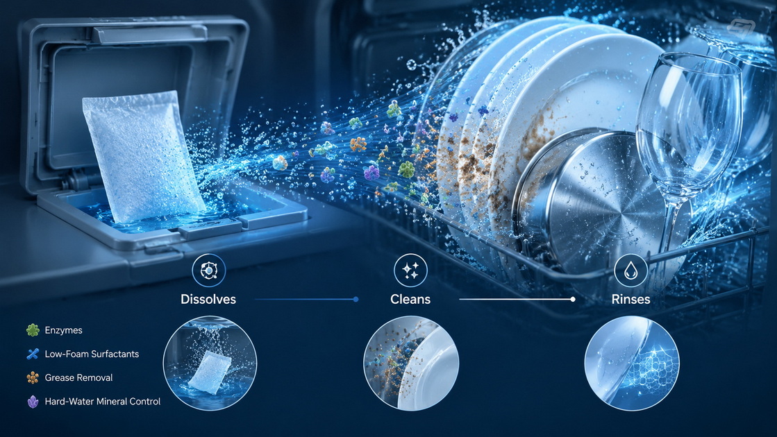 Dishwasher Sheet Cleaning Technology