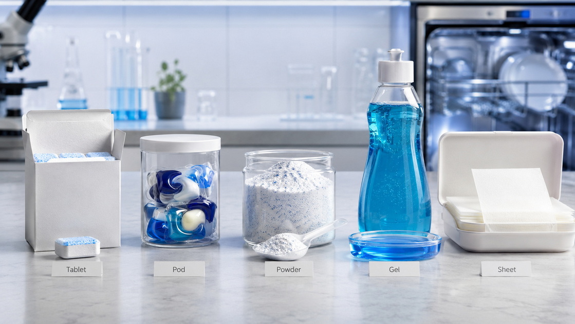 Dishwasher Detergent Formats For Private Label Brands