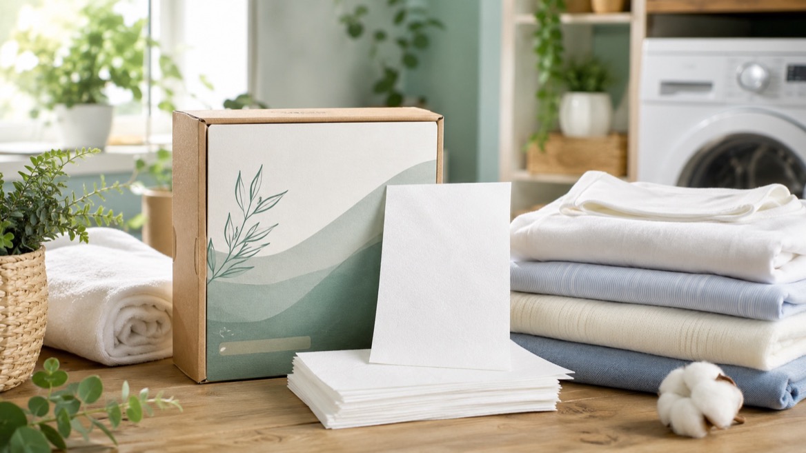 Eco Laundry Sheet Product Showcase Eco Laundry Sheet Product Showcase