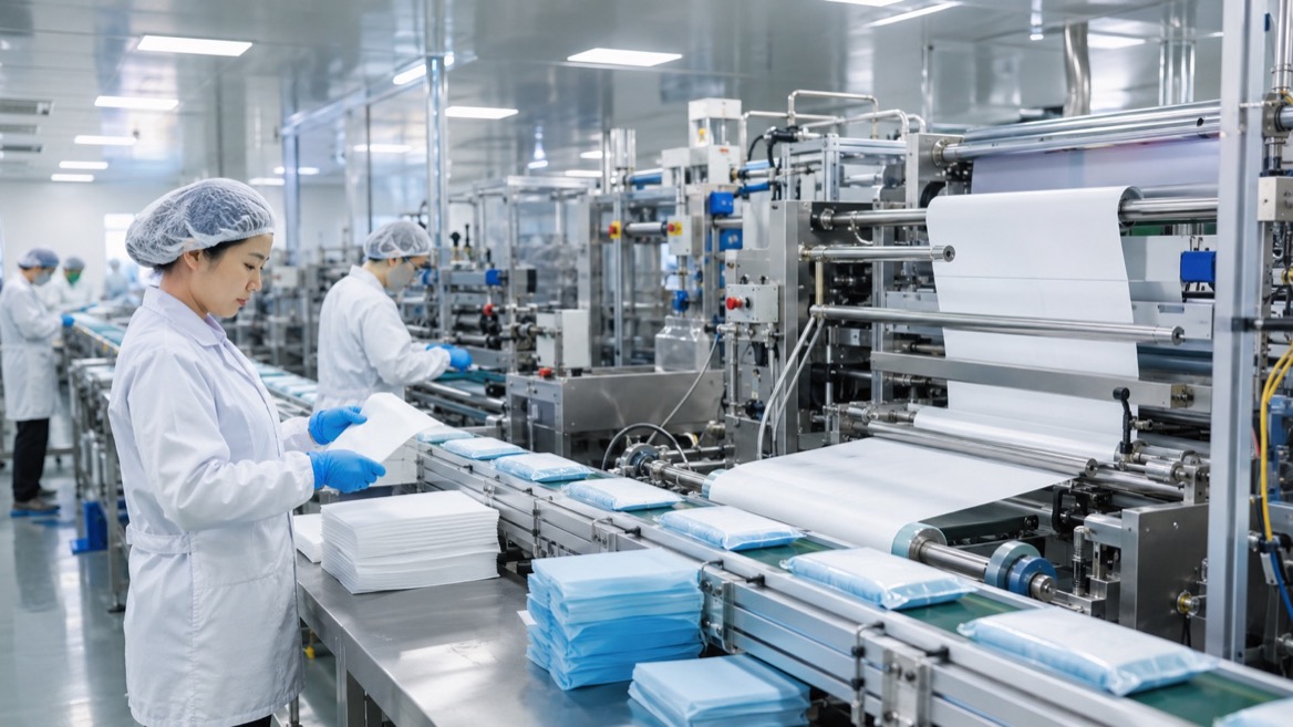 B2B Laundry Sheet Manufacturing Line B2B Laundry Sheet Manufacturing Line