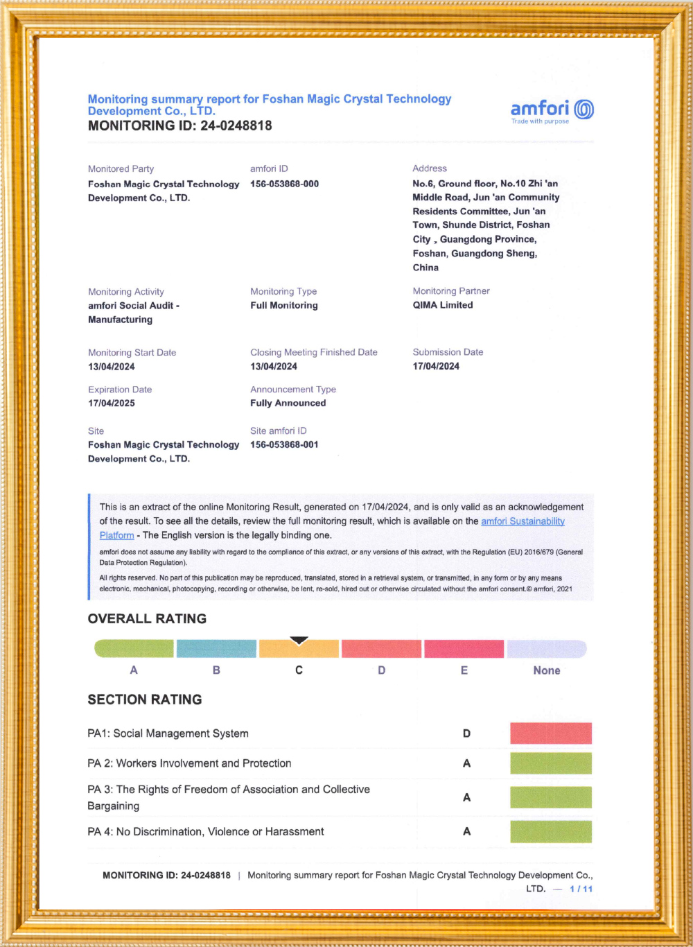 certificates (4)