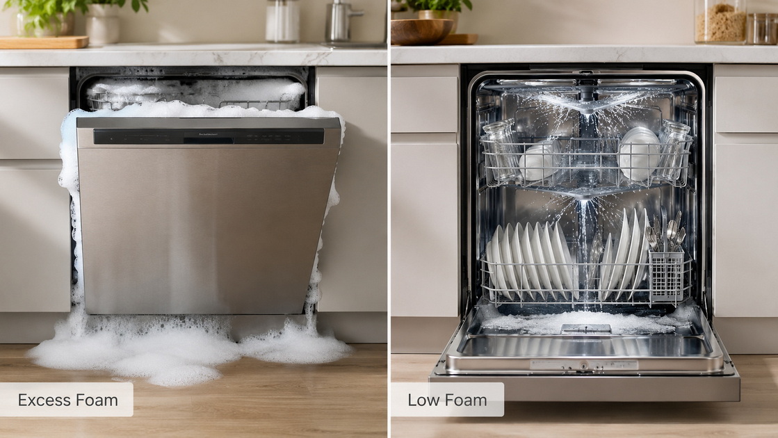 Dishwasher Foam Risk Comparison