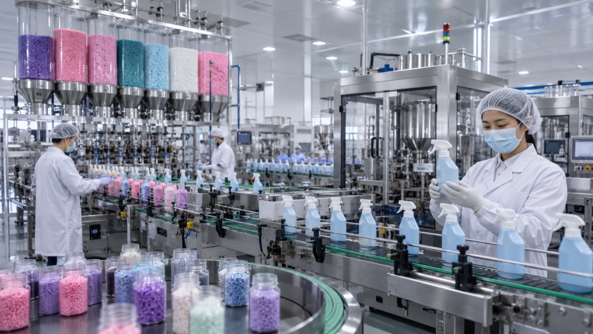 OEM Laundry Product Factory Process OEM Laundry Product Factory Process