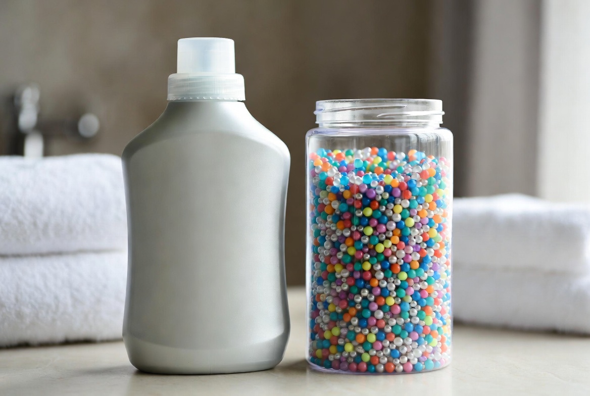 Detergent Bottle And Bead Jar Comparison Detergent Bottle And Bead Jar Comparison
