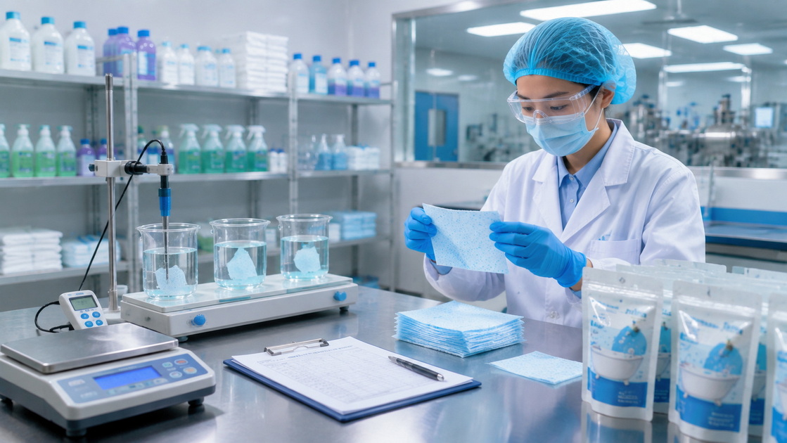 Bathroom Cleaning Sheet Quality Control