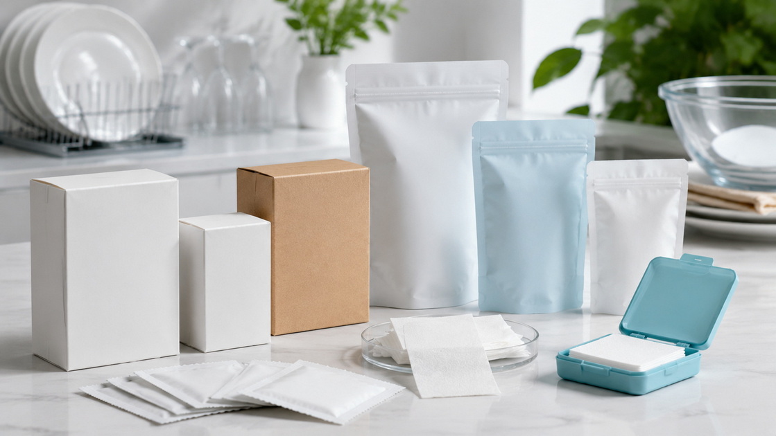 Private Label Dishwashing Sheets Packaging