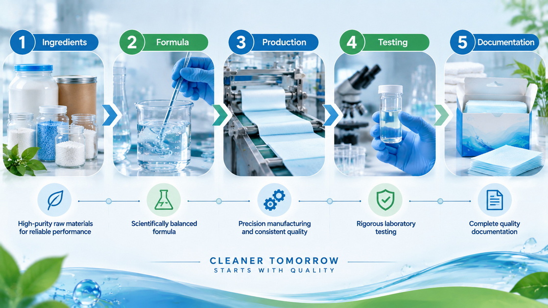 Laundry Detergent Quality Control Process