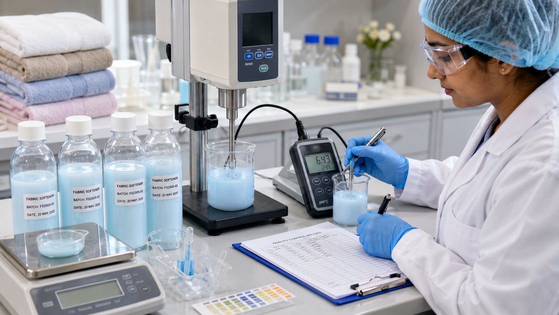 Fabric Softener Quality Control Process